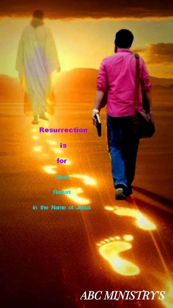 Quote by Devaa Simhadati - Resurrection
 is 
for 
Good 
Restart 
in the Name of Jesus  - Made using Quotes Creator App, Post Maker App