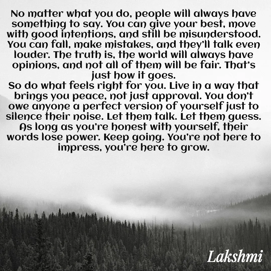 Quote by Singer Lakshmi -  - Made using Quotes Creator App, Post Maker App