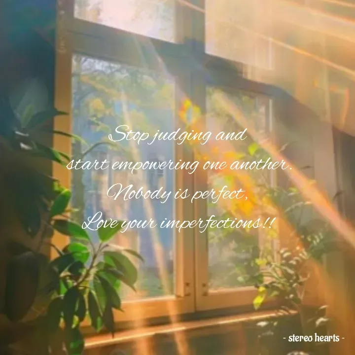 Quote by .. stereo hearts .. - Double tap to change text. - Made using Quotes Creator App, Post Maker App