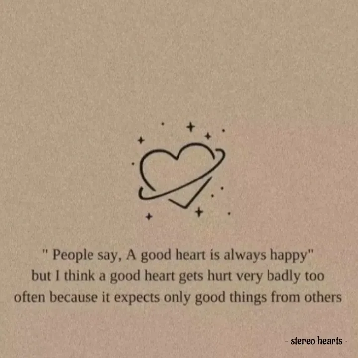Quote by .. stereo hearts .. - Double tap to change text. - Made using Quotes Creator App, Post Maker App