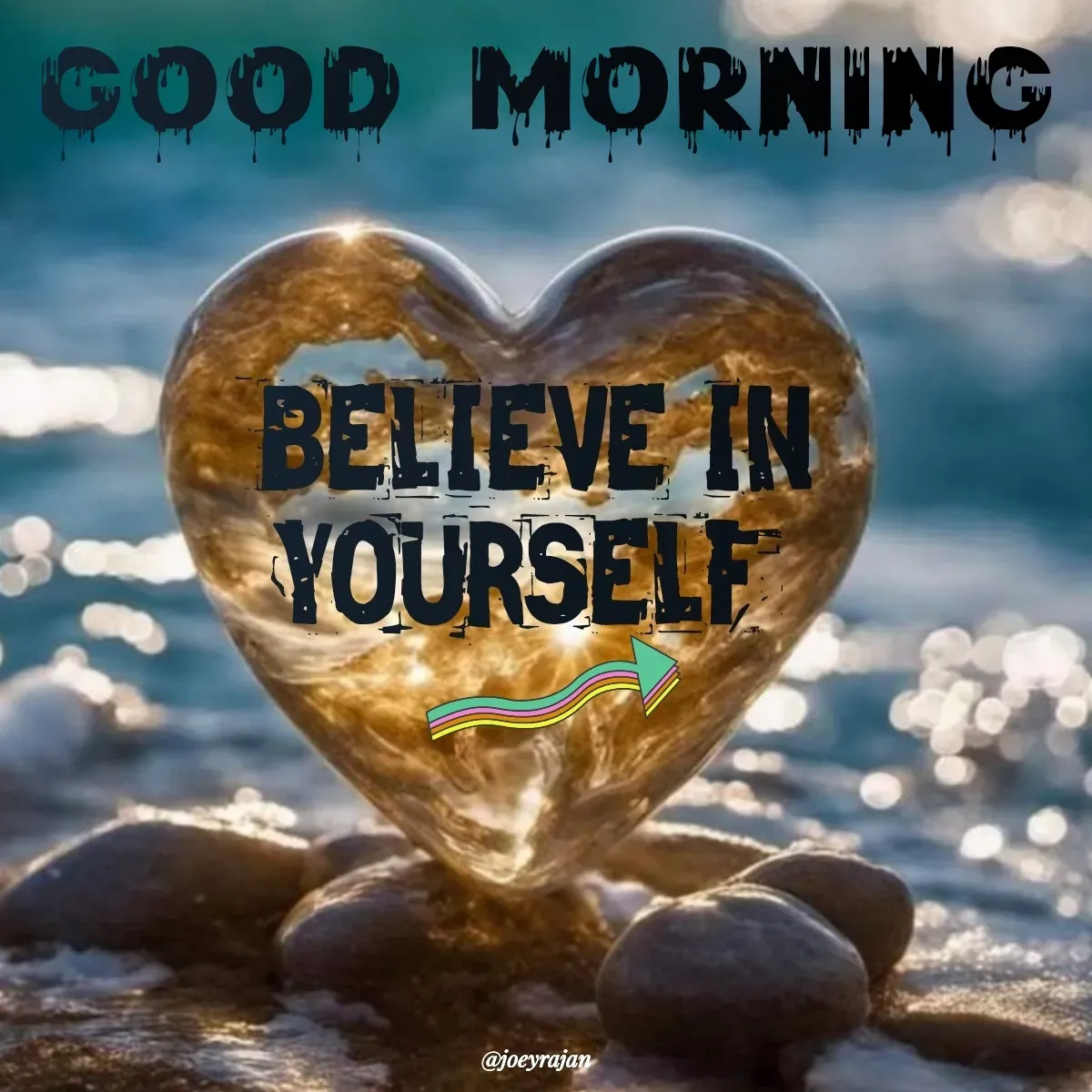Quote by Joseph Rajan - GOOD MORNING  - Made using Quotes Creator App, Post Maker App