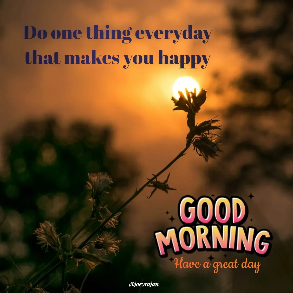 Quote by Joseph Rajan - Have a great day  - Made using Quotes Creator App, Post Maker App