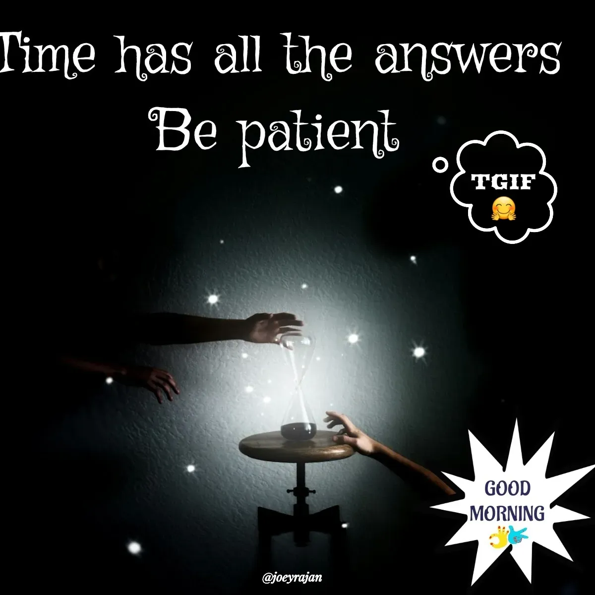 Quote by Joseph Rajan - TGIF
🤗 - Made using Quotes Creator App, Post Maker App