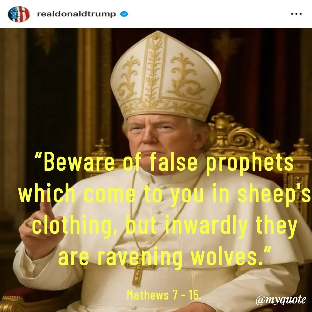 Quote by Philipose John - “Beware of false prophets which come to you in sheep's clothing, but inwardly they are ravening wolves.”

Mathews 7 - 15. - Made using Quotes Creator App, Post Maker App