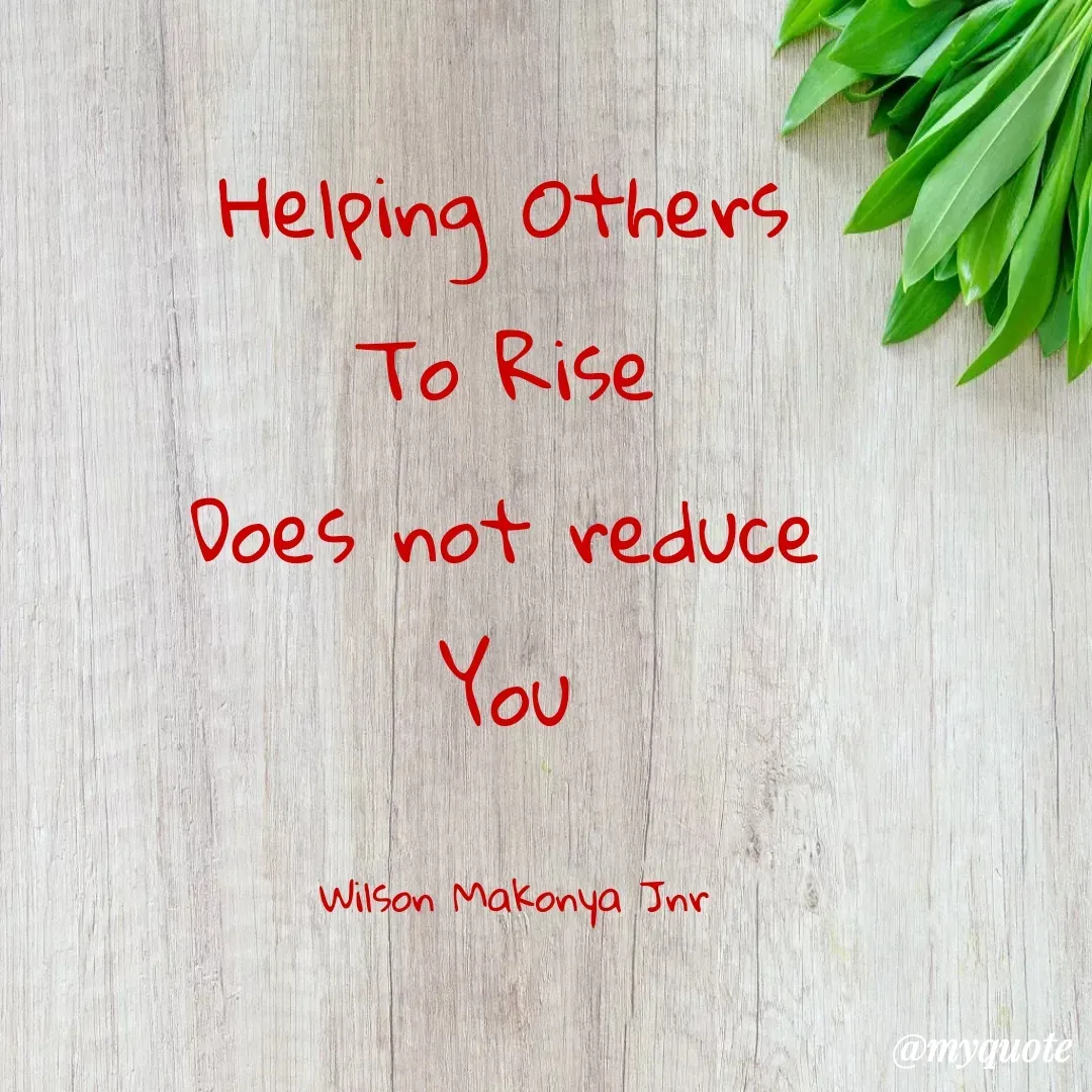 Quote by Wilson Makonya Jnr -  - Made using Quotes Creator App, Post Maker App