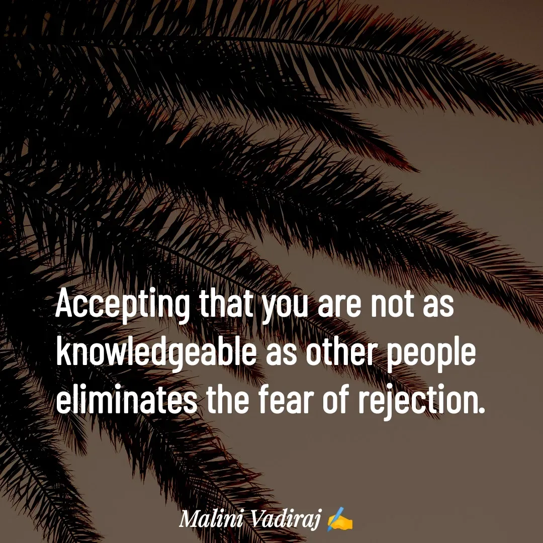 Quote by Malini Vadiraj -  - Made using Quotes Creator App, Post Maker App