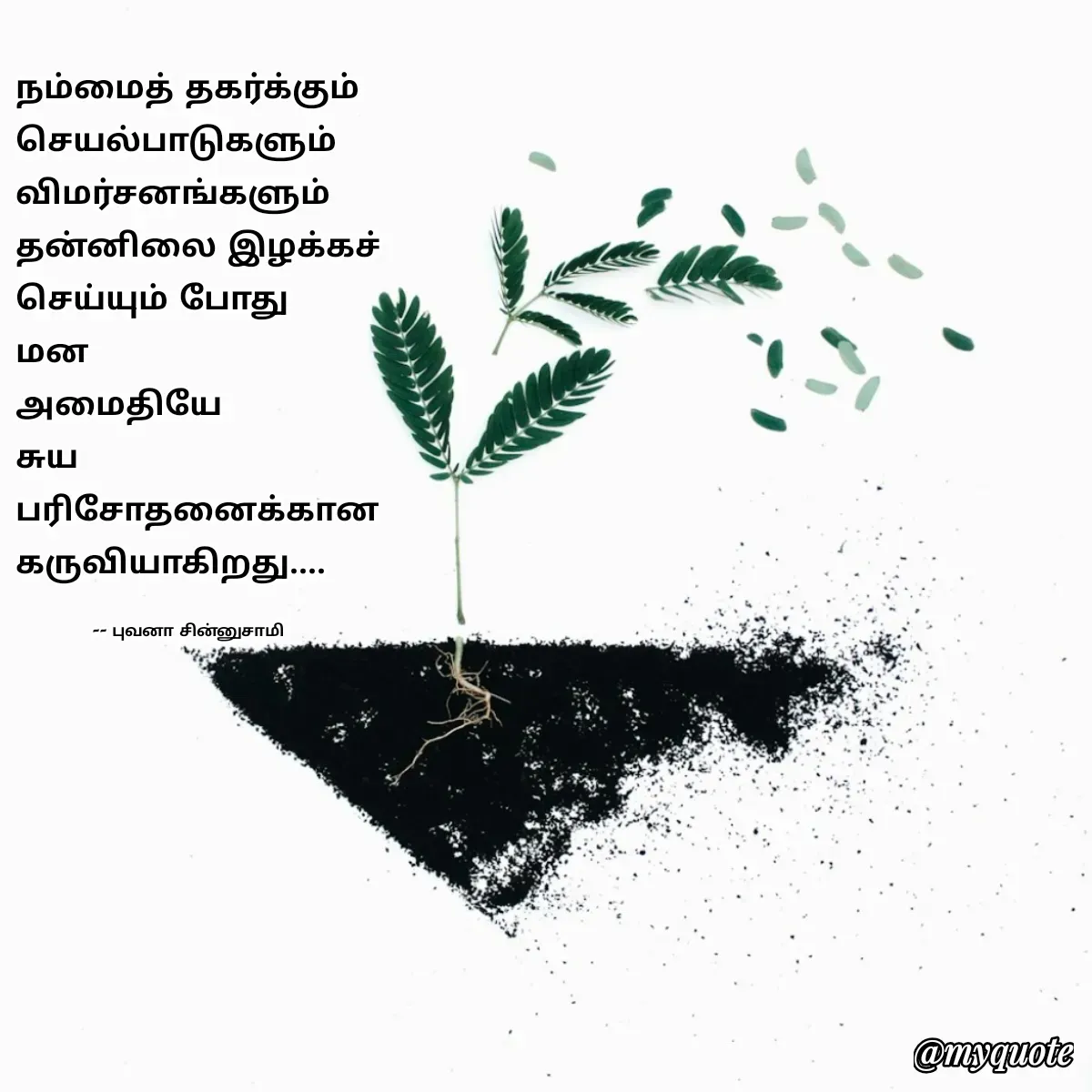 Quote by புவனா சின்னுசாமி -  - Made using Quotes Creator App, Post Maker App