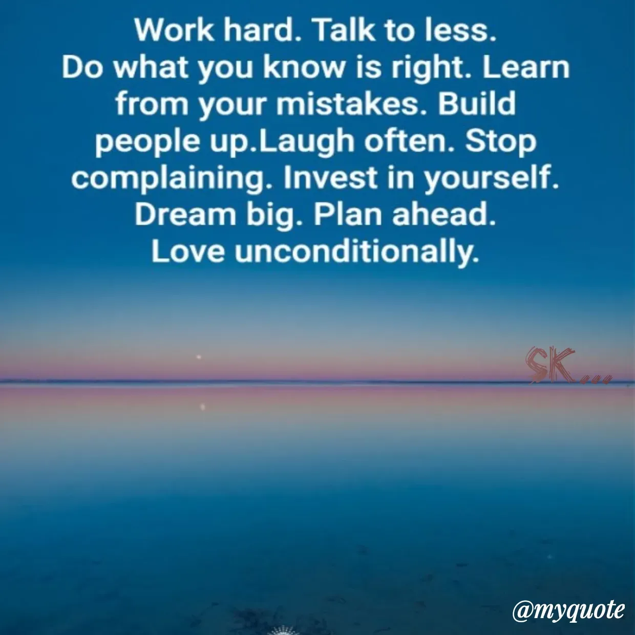Quote by Surender Kumar - 

SK... - Made using Quotes Creator App, Post Maker App