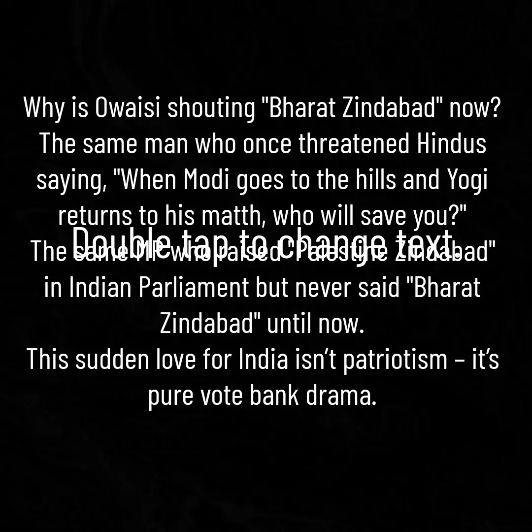 Quote by RIYA - Double tap to change text. - Made using Quotes Creator App, Post Maker App