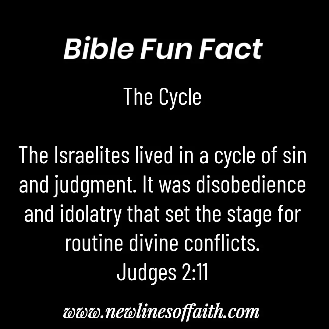 Quote by Glenda Files Durham - The Cycle

The Israelites lived in a cycle of sin and judgment. It was disobedience and idolatry that set the stage for routine divine conflicts.
Judges 2:11 - Made using Quotes Creator App, Post Maker App