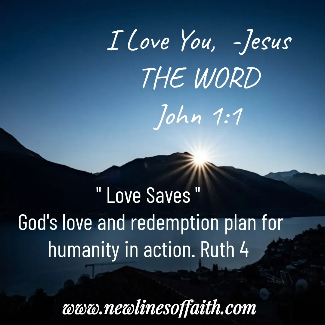 Quote by Glenda Files Durham - I Love You,  -Jesus
THE WORD
John 1:1 - Made using Quotes Creator App, Post Maker App