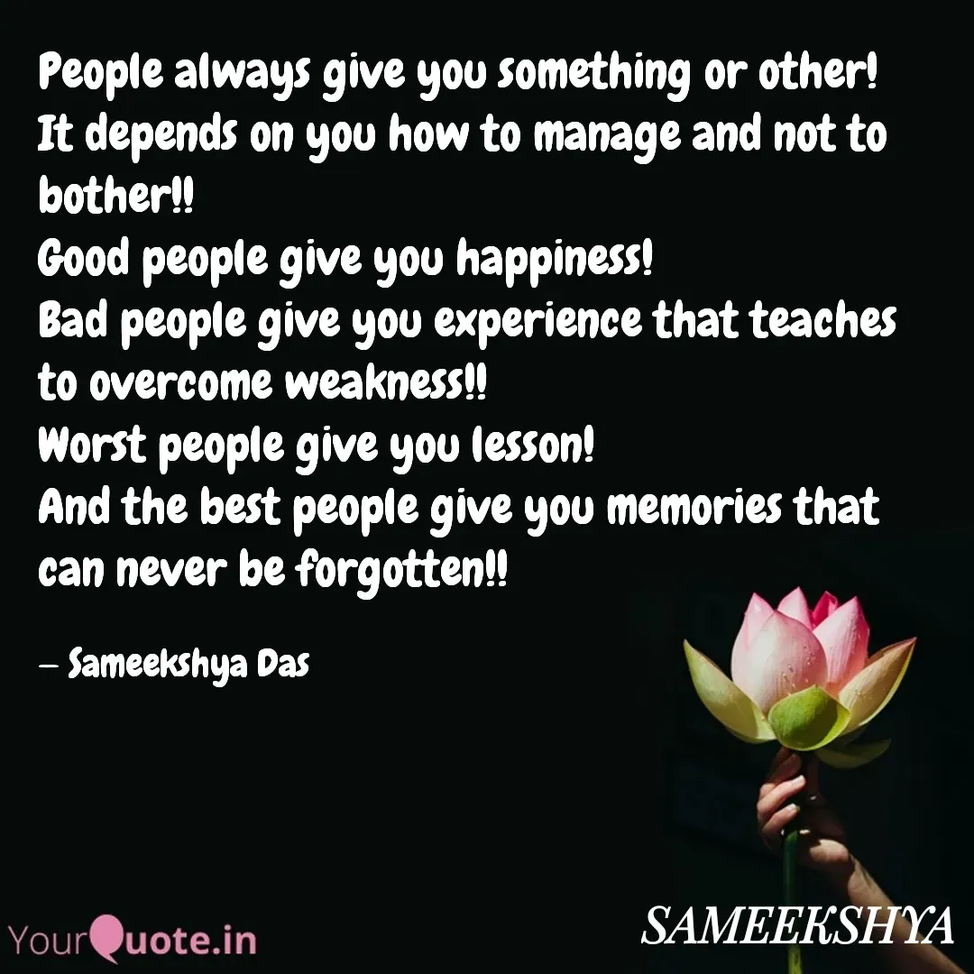 Quote by Sameekshya Das - Double tap to change text. - Made using Quotes Creator App, Post Maker App