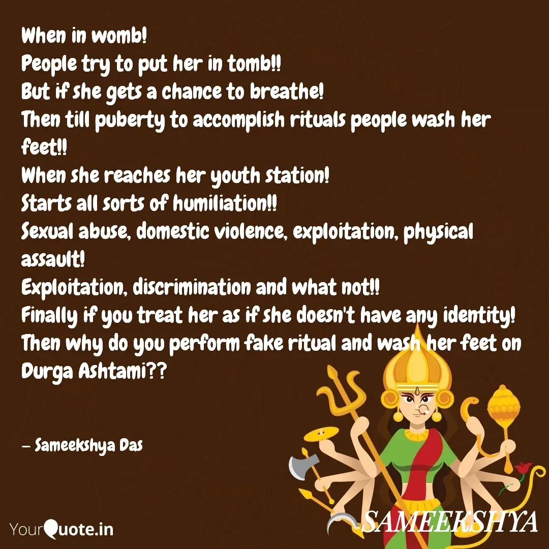 Quote by Sameekshya Das - Double tap to change text. - Made using Quotes Creator App, Post Maker App