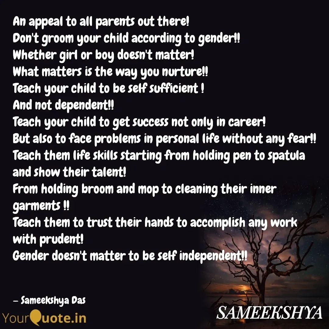 Quote by Sameekshya Das - Double tap to change text. - Made using Quotes Creator App, Post Maker App