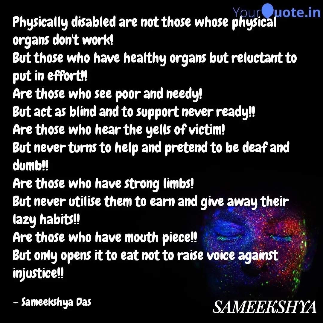 Quote by Sameekshya Das - Double tap to change text. - Made using Quotes Creator App, Post Maker App