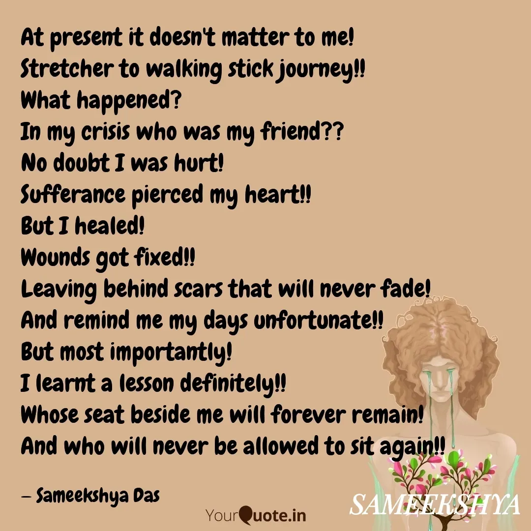Quote by Sameekshya Das - Double tap to change text. - Made using Quotes Creator App, Post Maker App
