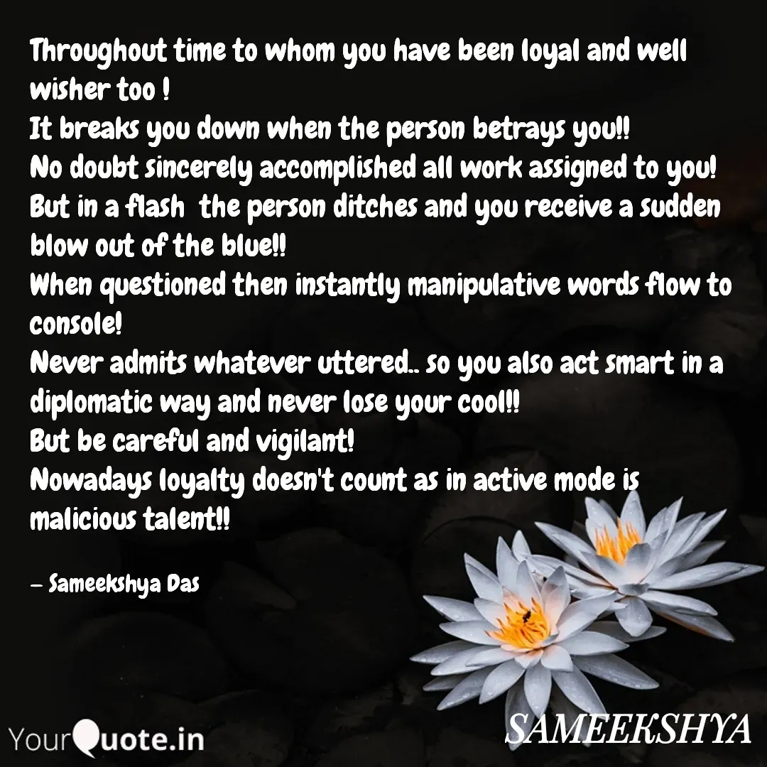 Quote by Sameekshya Das - Double tap to change text. - Made using Quotes Creator App, Post Maker App