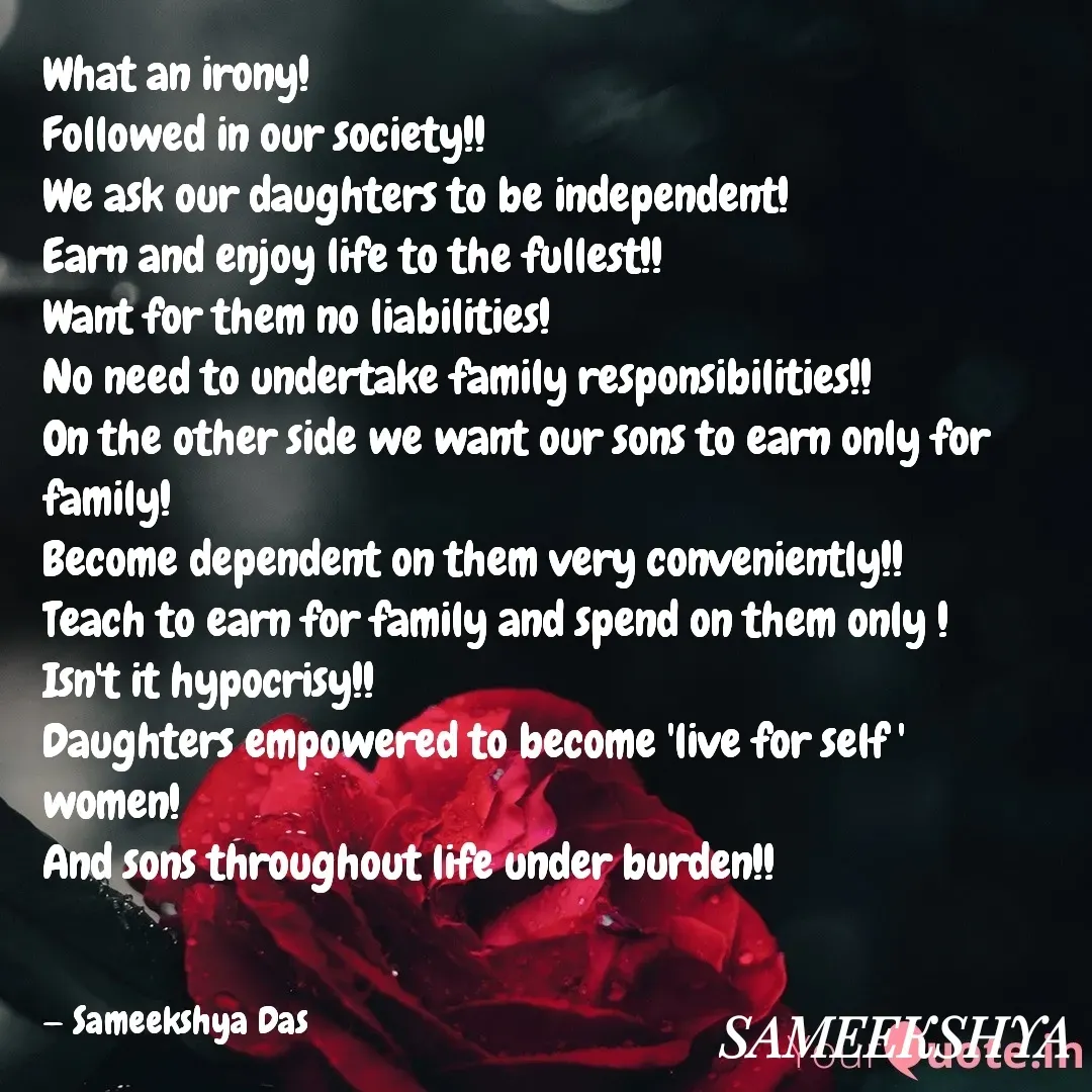 Quote by Sameekshya Das - Double tap to change text. - Made using Quotes Creator App, Post Maker App