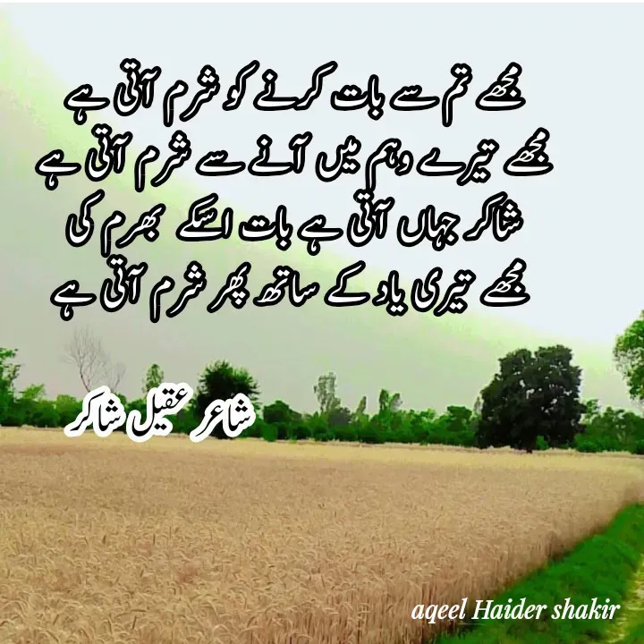 Quote by aqeel haider shakir - Double tap to change text. - Made using Quotes Creator App, Post Maker App