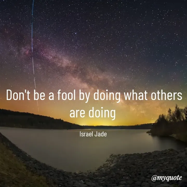 Quote by Israel Jade -  - Made using Quotes Creator App, Post Maker App