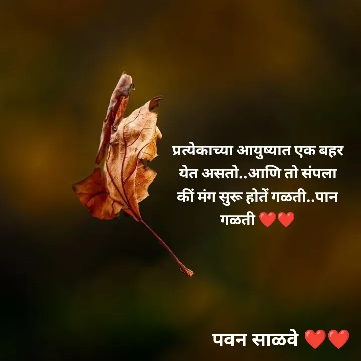 Quote by पवन साळवे -  - Made using Quotes Creator App, Post Maker App