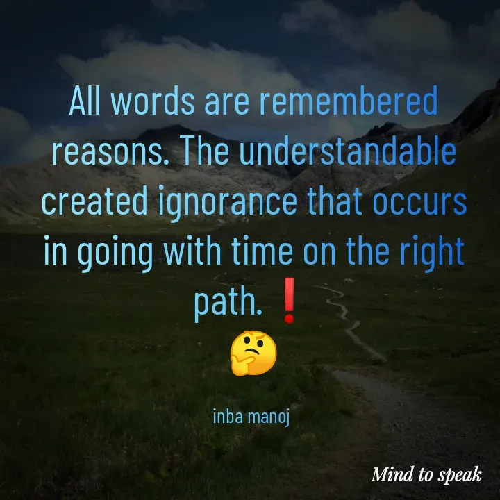 Quote by M.INBA😎☺️❤️ -  - Made using Quotes Creator App, Post Maker App
